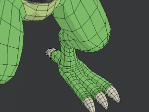 solider lizard 3D Model