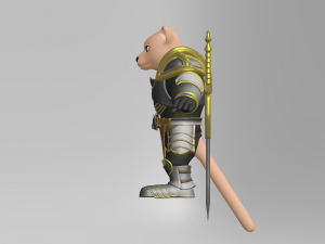 fantasy character Model 3D
