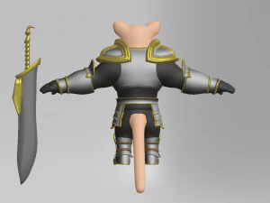 fantasy character 3D Model