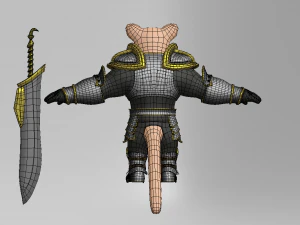 fantasy character 3D Model