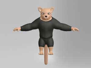 fantasy character Model 3D