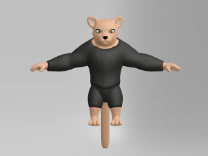 fantasy character 3D Model