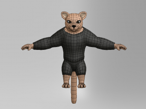 fantasy character Model 3D