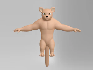 fantasy character 3D Model