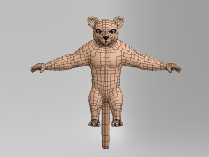 fantasy character Model 3D