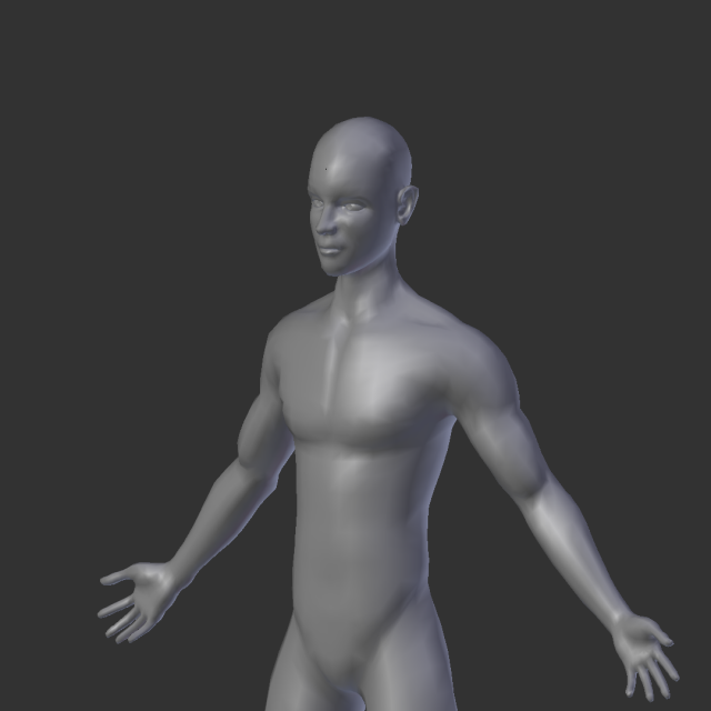 man model 3D 模型 .c4d .max .obj .3ds .fbx .stl .blend 