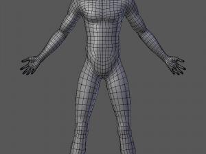 man model 3D 模型