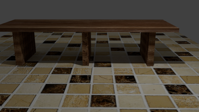 dining table 3D Model .c4d .max .obj .3ds .fbx .stl .blend 