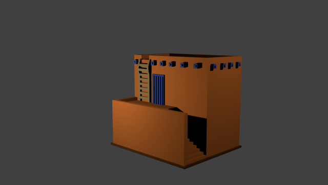 game ready home 3D Model .c4d .max .obj .3ds .fbx .stl .blend 