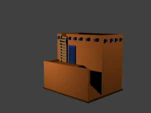 game ready home 3D Model