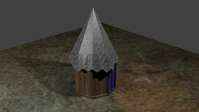 tent type home Modello 3D .c4d .max .obj .3ds .fbx .stl .blend 