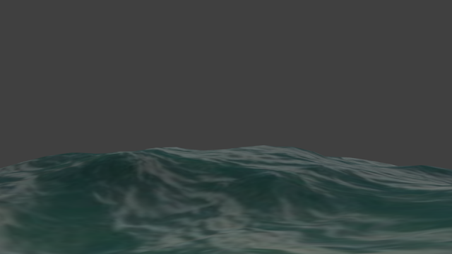 realistic ocean 3D Model .c4d .max .obj .3ds .fbx .stl .blend 