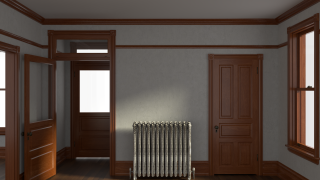 antique doors 3D 모델 .c4d .max .obj .3ds .fbx .stl .blend 