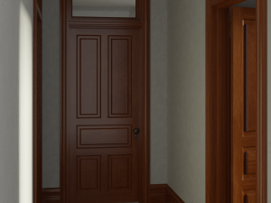antique doors 3D 모델