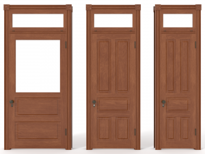 antique doors 3D 모델