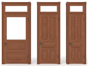 antique doors 3D Model