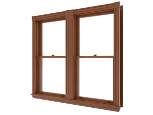 antique windows Modello 3D
