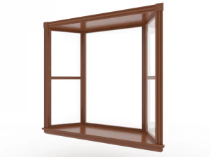 antique windows 3D Model