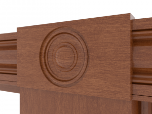 antique windows Modello 3D