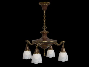 lámpara colgante antigua Modelo 3D