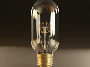 high poly antique light bulbs 3D Model