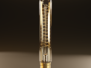 high poly antique light bulbs 3D 模型