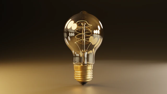 безкоштовна антикварна лампочка 3D Модель .c4d .max .obj .3ds .fbx .stl .blend