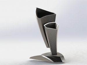 pencil case inspire by sydney opera 3D Print Model