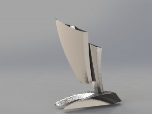 pencil case inspire by sydney opera 3D Print Model
