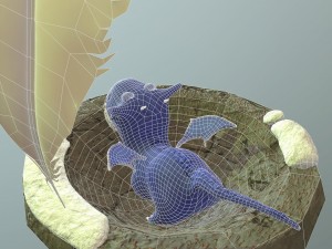 evolution dragon 3D मॉडल