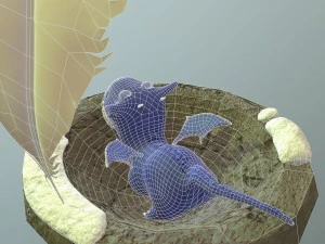 evolution dragon 3D Model