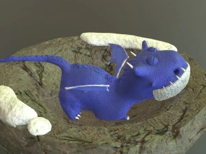 evolution dragon 3D Model