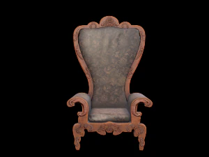 Rocco throne 3D Model