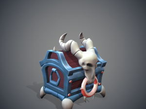 stylized chest 3Dモデル