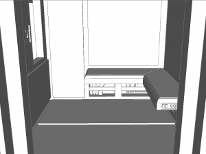 sci-fi rpg house with interior - high details level vr - ar - low-poly 3D Model