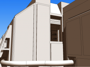 sci-fi rpg house with interior - high details level vr - ar - low-poly 3D Model