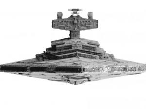 imperial 1 class star destroyer - star wars 3D Model