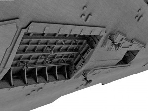 imperial 1 class star destroyer - star wars Modello 3D