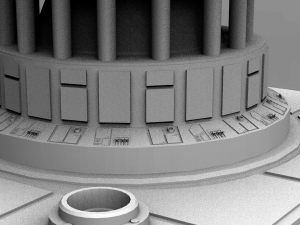 imperial military base - star wars 3D Model