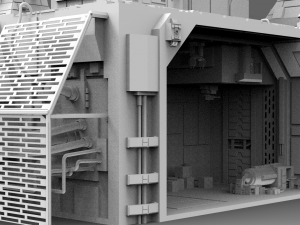 imperial military base - star wars 3D Model