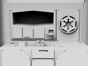 imperial military base - star wars 3D Model