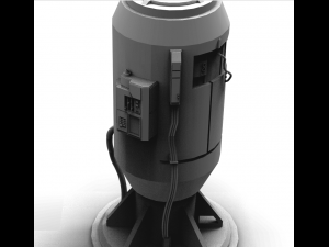 scifi computers kitbash 3D Model