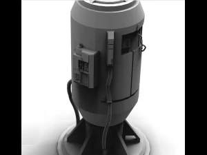 scifi computers kitbash 3D Model
