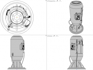 scifi computers kitbash 3D Model