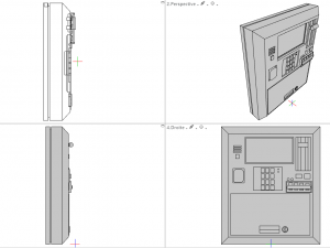 scifi computers kitbash 3D Model