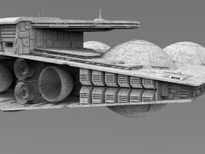 interdictor - immobilizer 418 star destroyer - star wars 3D 모델