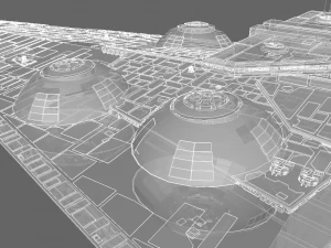 Interdictor - immobilizer 418 star destroyer - star wars 3D Model