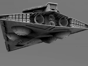 Interdictor - immobilizer 418 star destroyer - star wars 3D Model