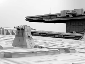 Interdictor - immobilizer 418 star destroyer - star wars 3D Model