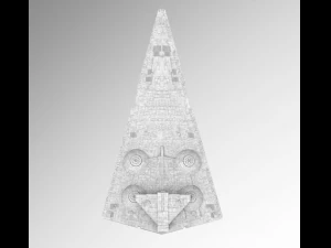 Interdictor - immobilizer 418 star destroyer - star wars 3D Model